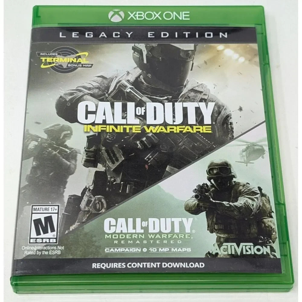 Call of Duty Infinite Warfare Legacy Edition Xbox One XB1 2016 CIB Complete‎